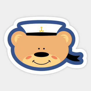 Teddy bear Sailor Sticker